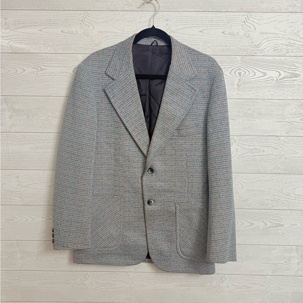 South Hampton Sportswear Vintage Men’s Multi Color Blazer Jacket. Size 38R